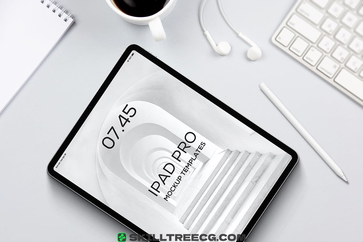图片[5]-Stylish iPad Pro Mockup（079805）-技能树